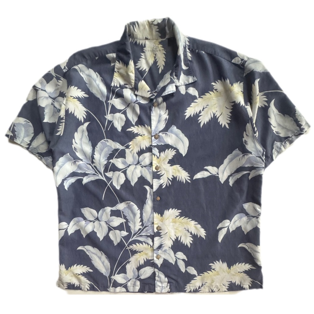 Floral Blue Men's Shirt